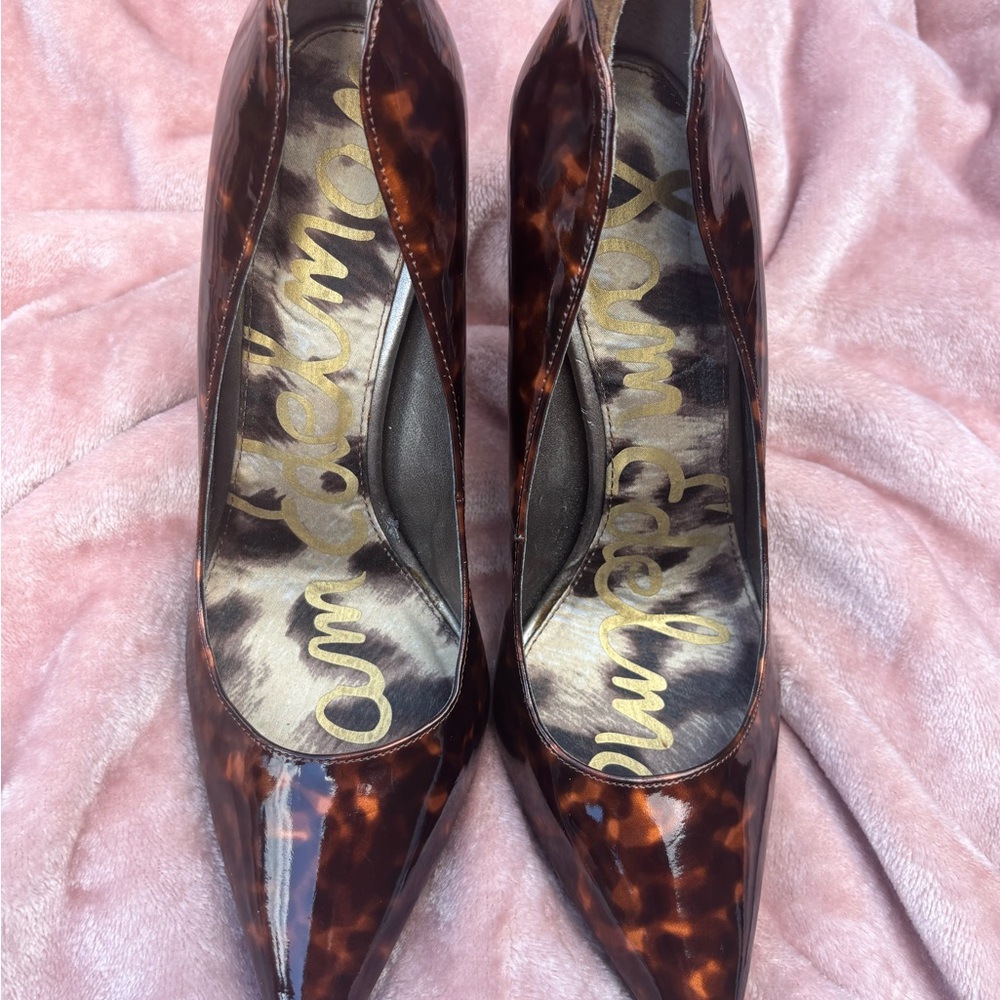 Sam Edelman Women's Leopard Patterned Heels